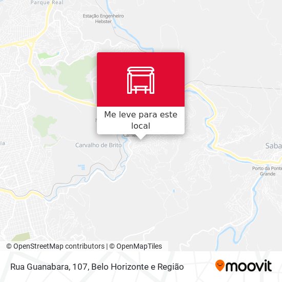 Rua Guanabara, 107 mapa