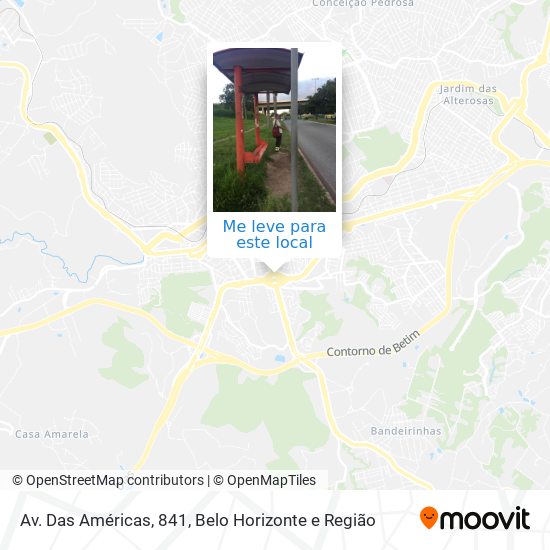 Av. Das Américas, 841 mapa