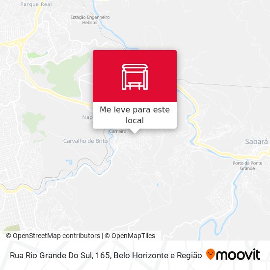 Rua Rio Grande Do Sul, 165 mapa