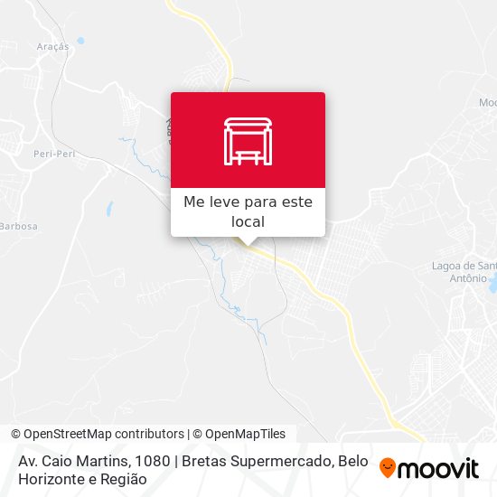 Av. Caio Martins, 1080 | Bretas Supermercado mapa