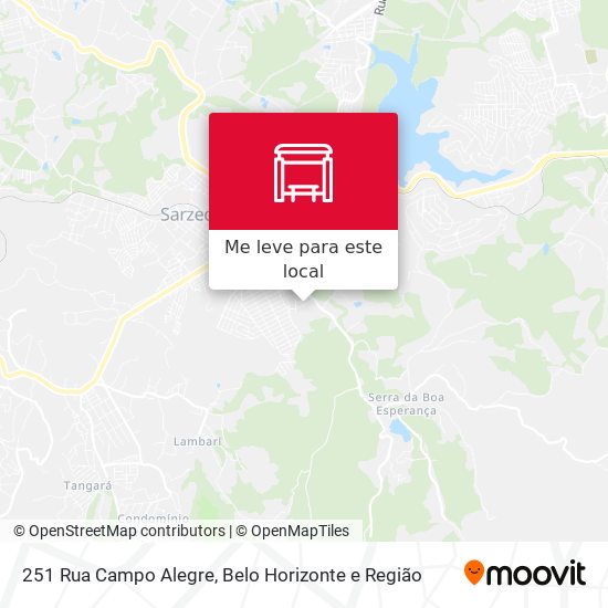 251 Rua Campo Alegre mapa