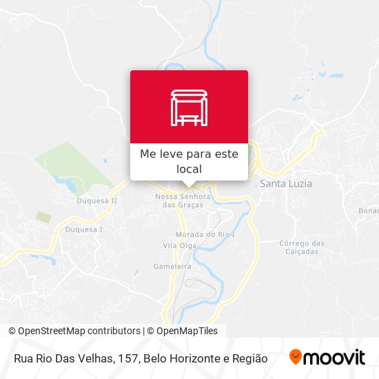 Rua Rio Das Velhas, 157 mapa