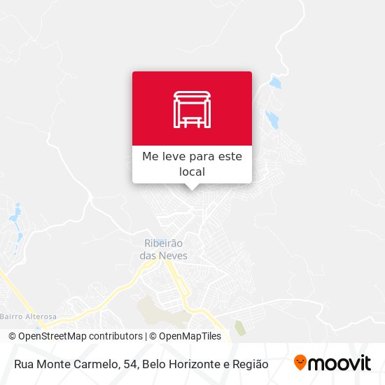 Rua Monte Carmelo, 54 mapa