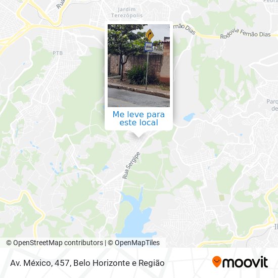 Av. México, 457 mapa