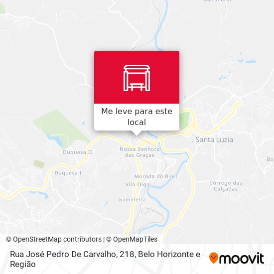 Rua José Pedro De Carvalho, 218 mapa