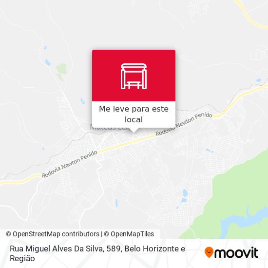 Rua Miguel Alves Da Silva, 589 mapa