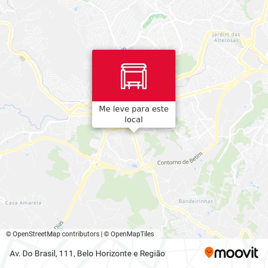 Av. Do Brasil, 111 mapa