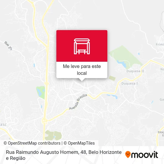 Rua Raimundo Augusto Homem, 48 mapa