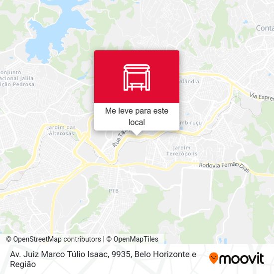 Av. Juiz Marco Túlio Isaac, 9935 mapa