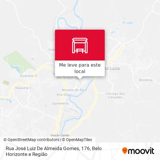 Rua José Luiz De Almeida Gomes, 176 mapa