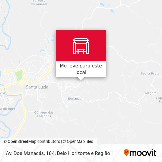 Av. Dos Manacás, 184 mapa