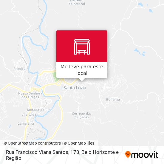 Rua Francisco Viana Santos, 173 mapa