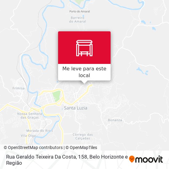 Rua Geraldo Teixeira Da Costa, 158 mapa