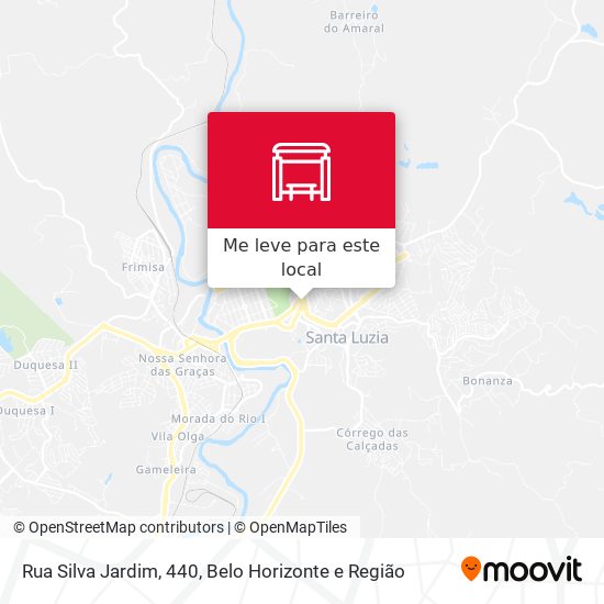 Rua Silva Jardim, 440 mapa