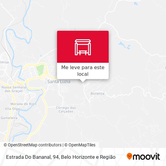 Estrada Do Bananal, 94 mapa