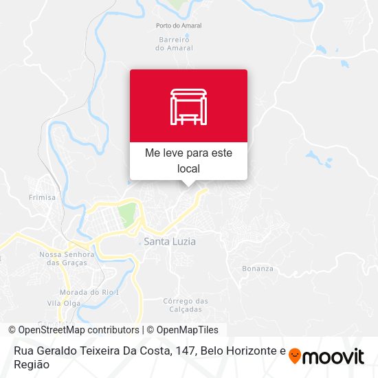 Rua Geraldo Teixeira Da Costa, 147 mapa