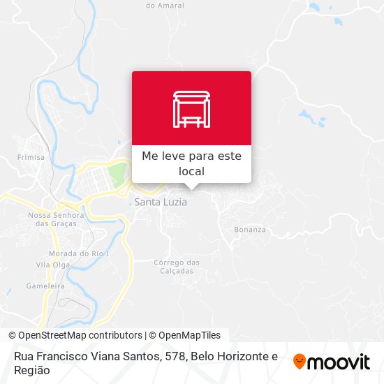 Rua Francisco Viana Santos, 578 mapa