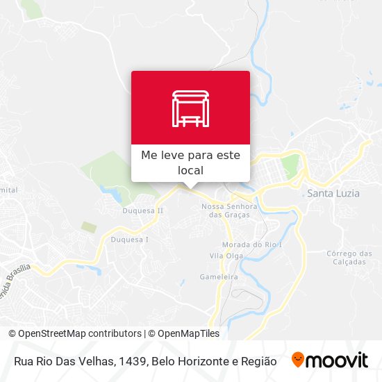 Rua Rio Das Velhas, 1439 mapa