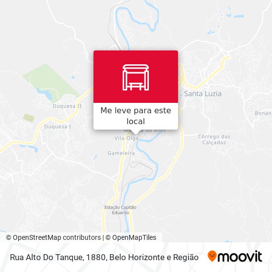 Rua Alto Do Tanque, 1880 mapa