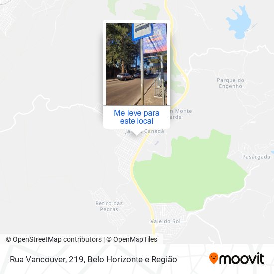 Rua Vancouver, 219 mapa