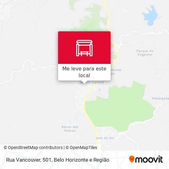 Rua Vancouver, 501 mapa