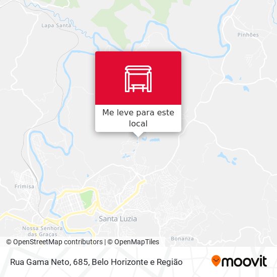 Rua Gama Neto, 685 mapa