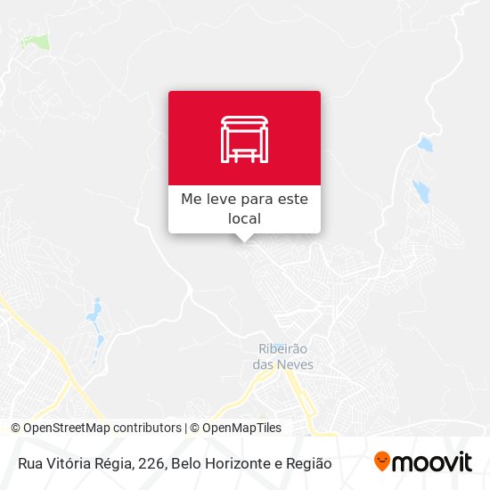 Rua Vitória Régia, 226 mapa