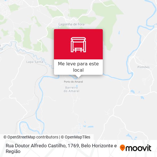 Rua Doutor Alfredo Castilho, 1769 mapa