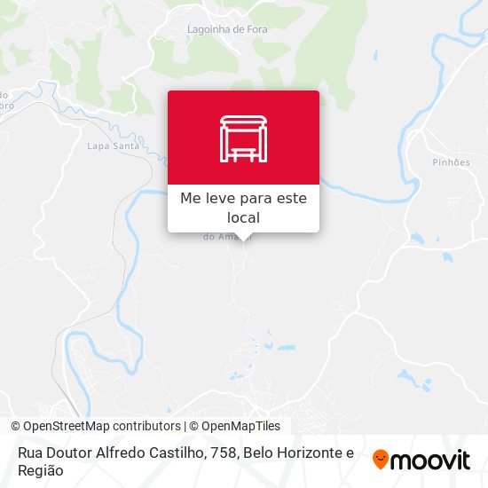 Rua Doutor Alfredo Castilho, 758 mapa