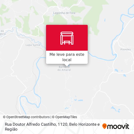 Rua Doutor Alfredo Castilho, 1120 mapa