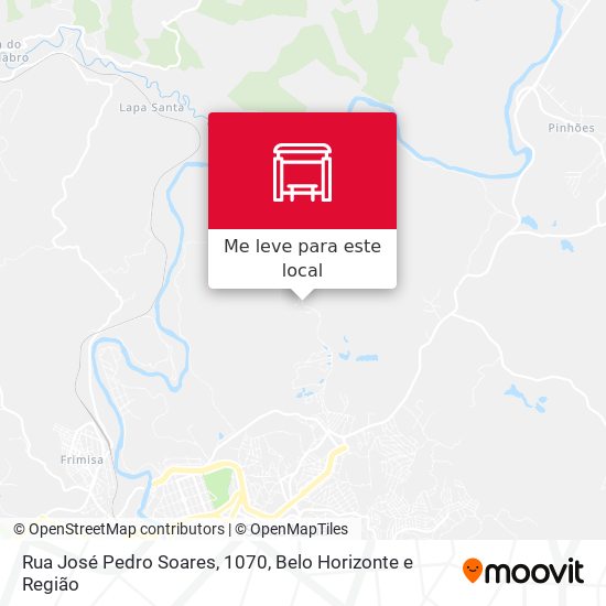 Rua José Pedro Soares, 1070 mapa