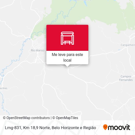 Lmg-831, Km 18,9 Norte mapa