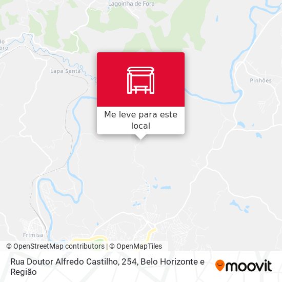 Rua Doutor Alfredo Castilho, 254 mapa