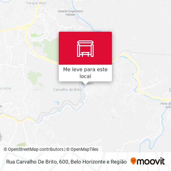 Rua Carvalho De Brito, 600 mapa