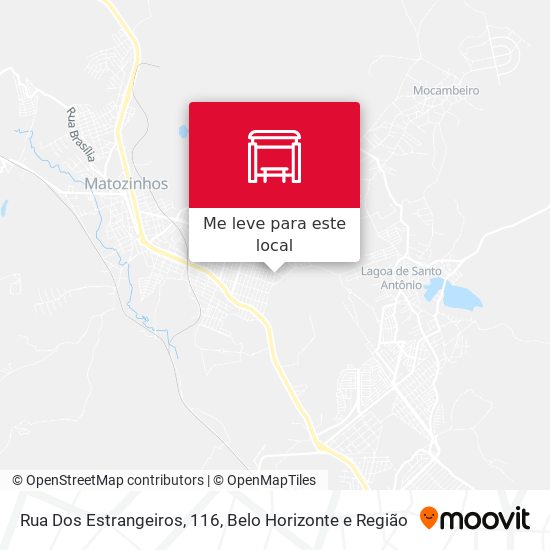 Rua Dos Estrangeiros, 116 mapa