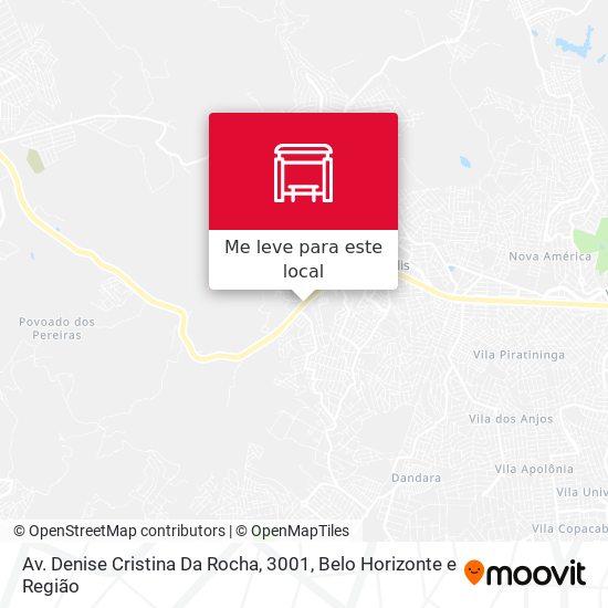 Av. Denise Cristina Da Rocha, 3001 mapa