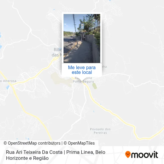 Rua Ari Teixeira Da Costa | Prima Linea mapa