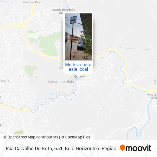 Rua Carvalho De Brito, 651 mapa