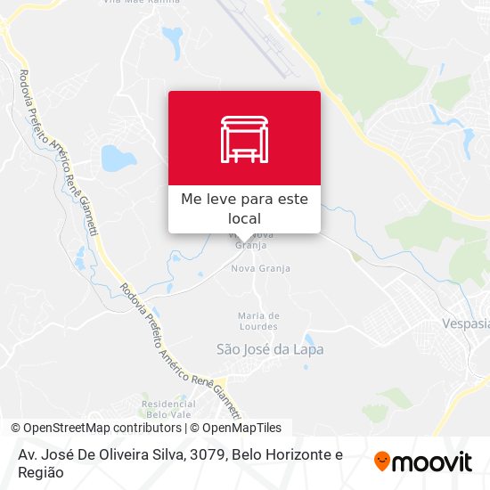 Av. José De Oliveira Silva, 3079 mapa