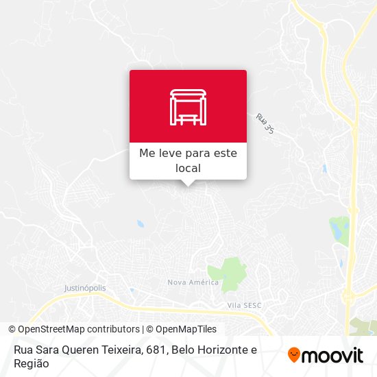 Rua Sara Queren Teixeira, 681 mapa