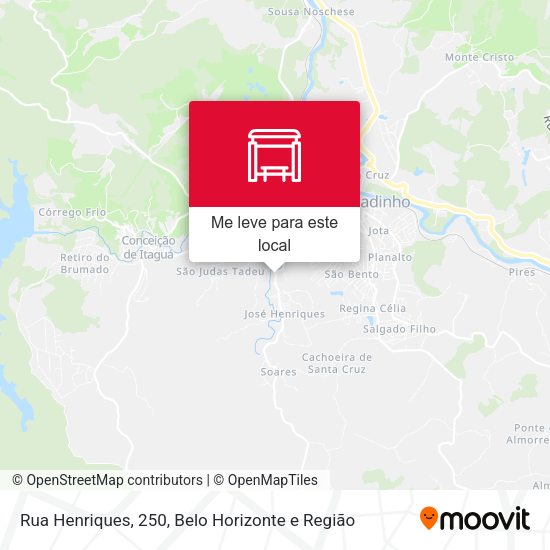 Rua Henriques, 250 mapa
