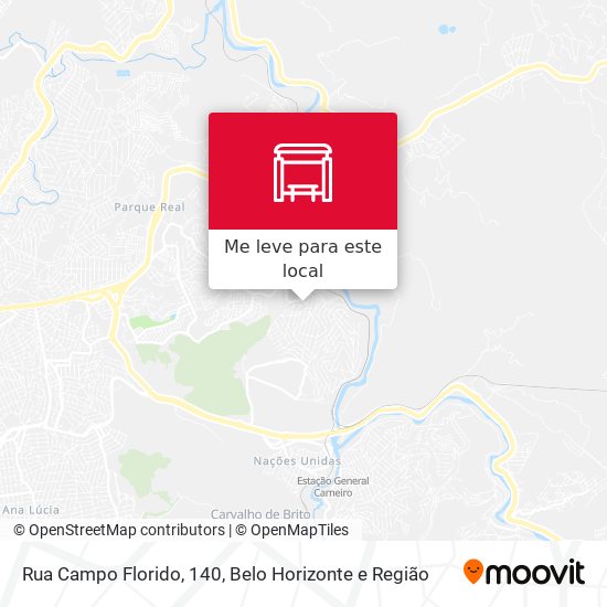 Rua Campo Florido, 140 mapa
