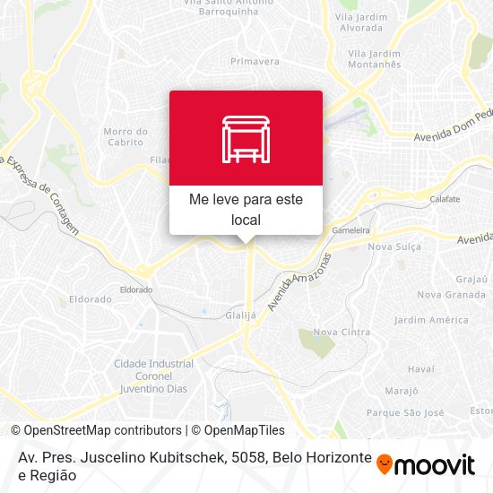 Av. Pres. Juscelino Kubitschek, 5058 mapa