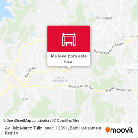 Av. Juiz Marco Túlio Isaac, 12391 mapa