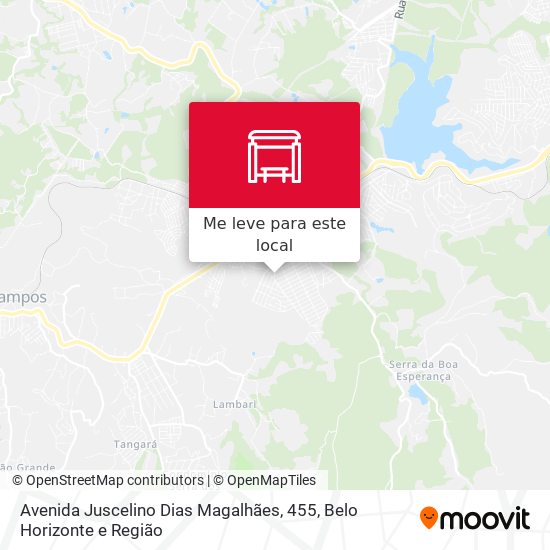 Avenida Juscelino Dias Magalhães, 455 mapa