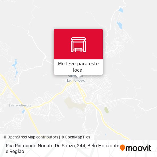 Rua Raimundo Nonato De Souza, 244 mapa