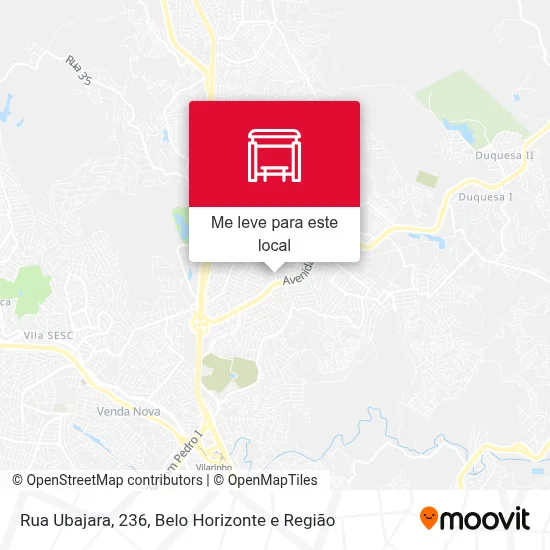 Rua Ubajara, 236 mapa