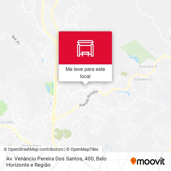 Av. Venâncio Pereira Dos Santos, 400 mapa