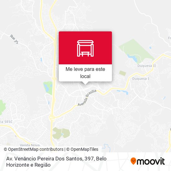 Av. Venâncio Pereira Dos Santos, 397 mapa