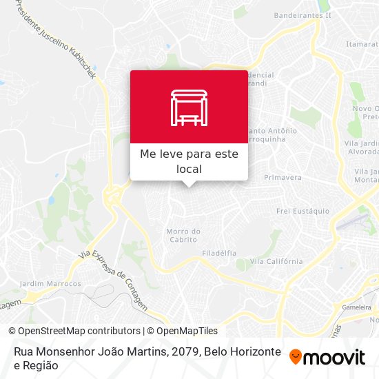 Rua Monsenhor João Martins, 2079 mapa